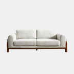 Gray Linen Sofa (89")